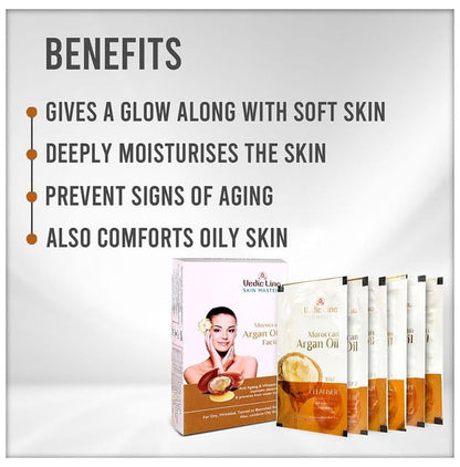 Vedic Line Facial Kit Moroccan Argan Oil