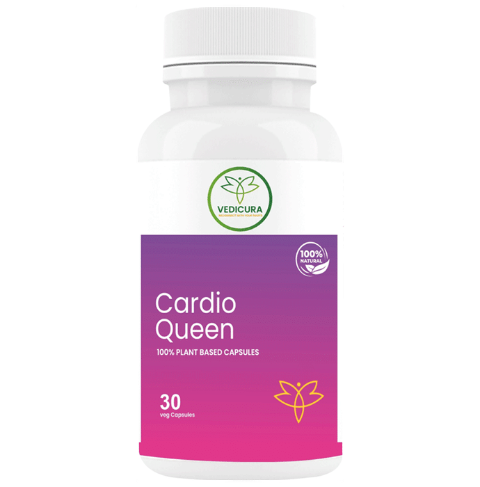 Vedicura Cardio Queen Veg Capsule - Classic Derma