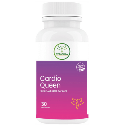 Vedicura Cardio Queen Veg Capsule - Classic Derma