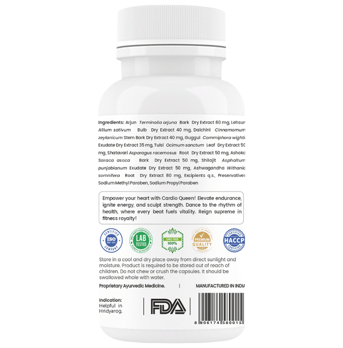 Vedicura Cardio Queen Veg Capsule