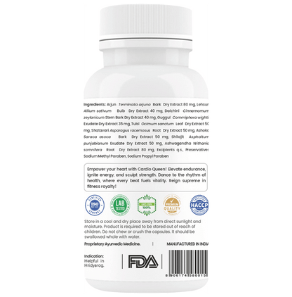 Vedicura Cardio Queen Veg Capsule