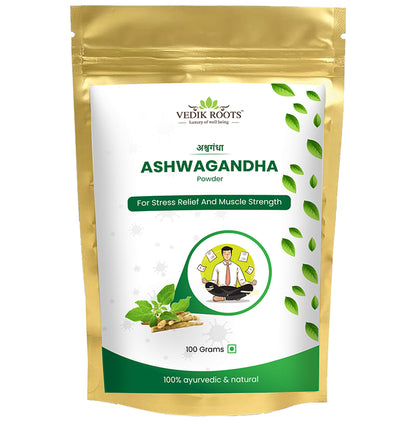Vedikroots Ashwagandha Powder (100gm Each)