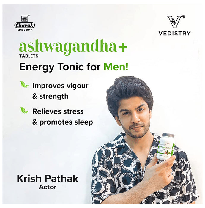 Vedistry Ashwagandha+ Tablets (60 Each) Buy 2 Get 1 Free