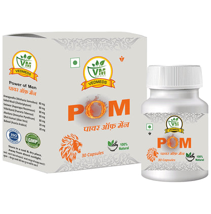 Vedmeds POM Power of Men Capsule