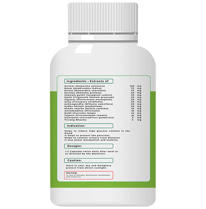 Vedyaraj Veddia Diabetes Care Capsule