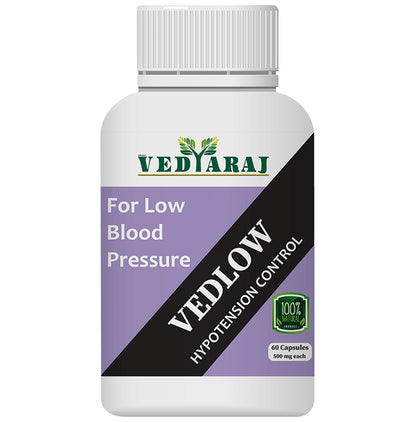 Vedyaraj Vedlow Hypotension Control Capsule - Classic Derma