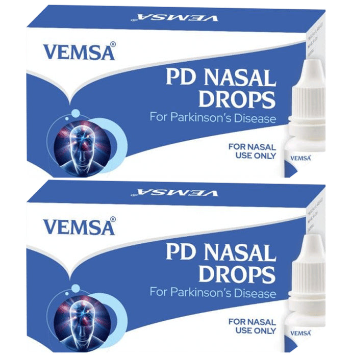 Vemsa PD Nasal Drops for Parkinson's Disease (5 Each) - Classic Derma