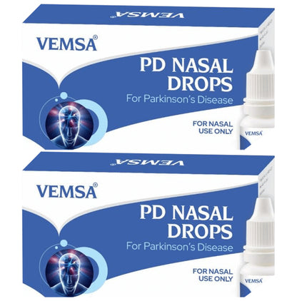 Vemsa PD Nasal Drops for Parkinson's Disease (5 Each) - Classic Derma