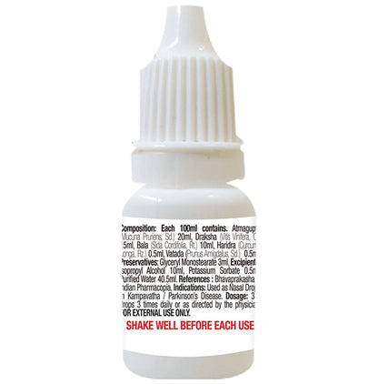 Vemsa PD Nasal Drops for Parkinson's Disease (5 Each)
