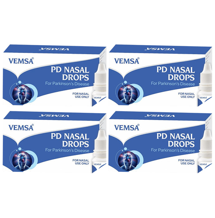 Vemsa PD Nasal Drops for Parkinson's Disease (5 Each) - Classic Derma