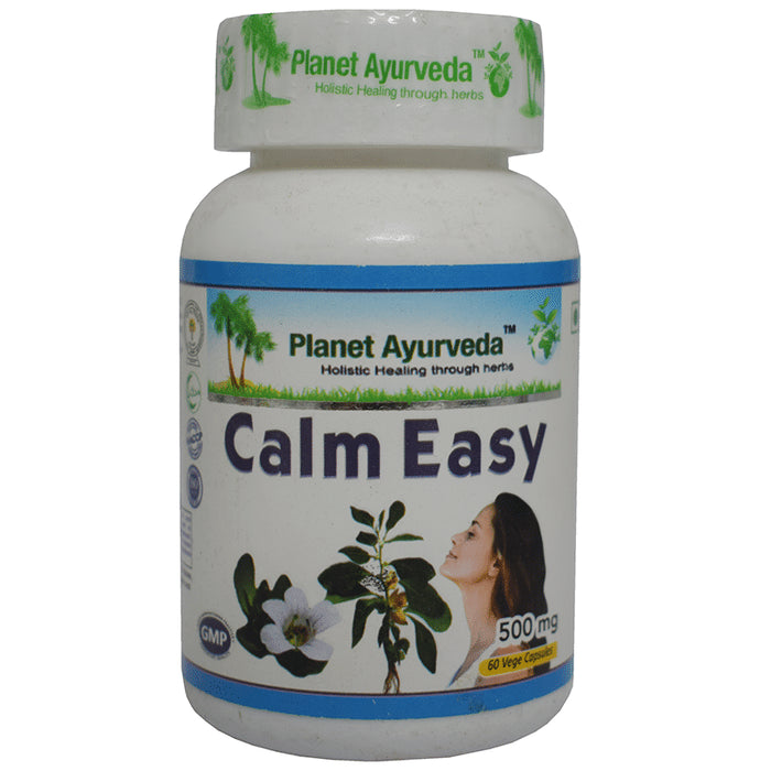 Planet Ayurveda Calm Easy Vege Capsule - Classic Derma
