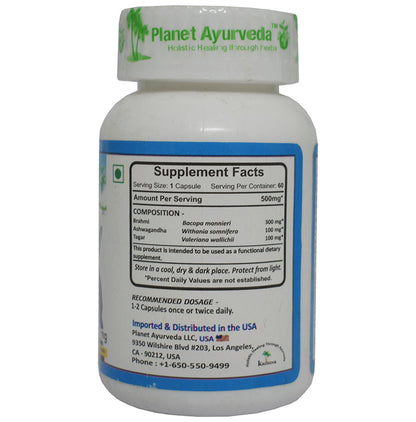 Planet Ayurveda Calm Easy Vege Capsule