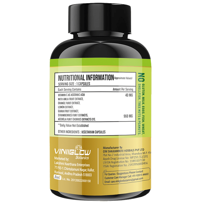 Viniiglow Botanics Vitamin C Capsule