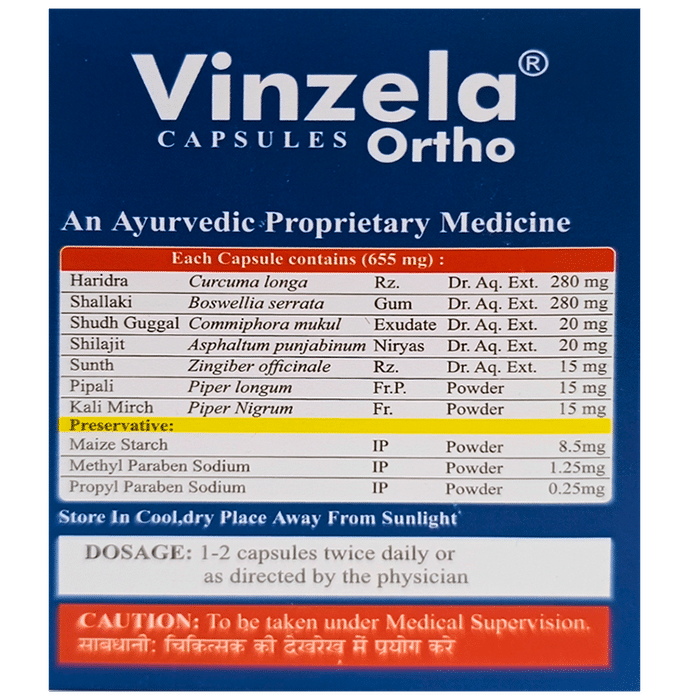 Vinzela Ortho Capsule (10 Each)