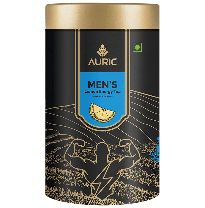 Auric Himalayan Shilajit Mix- Performance Booster Tea Sachet for Men (1gm Each) Lemon - Classic Derma