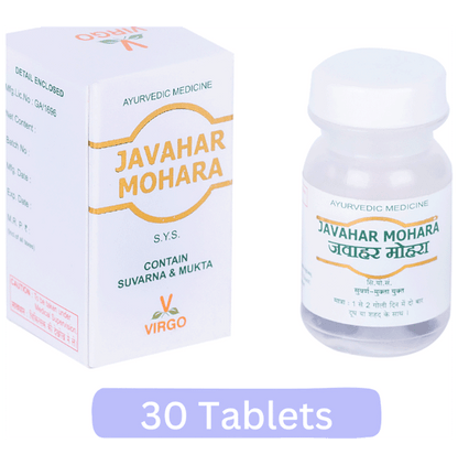 Virgo Javahar Mohara Tablet Contain Suvarna & Mukta