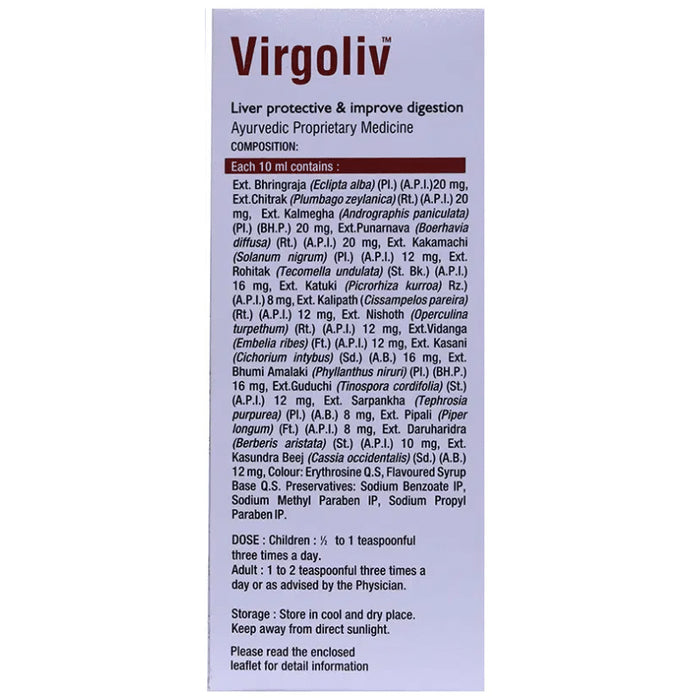 Virgo Virgoliv Syrup