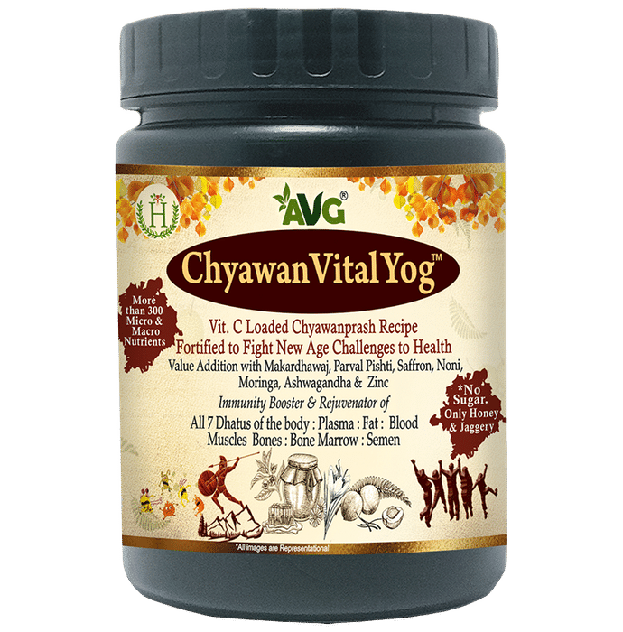 AVG Chyawan Vital Yog Sugar Free - Classic Derma