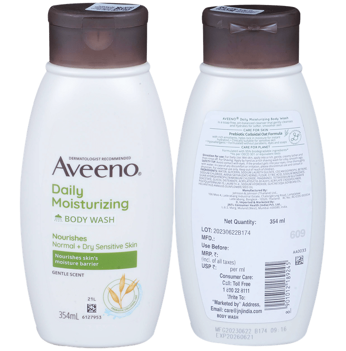 Aveeno Daily Moisturising Body Wash - Classic Derma