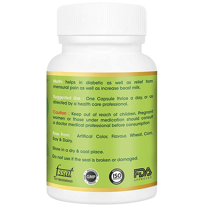 Vitagreen Methi 500mg Capsule
