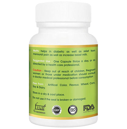 Vitagreen Methi 500mg Capsule