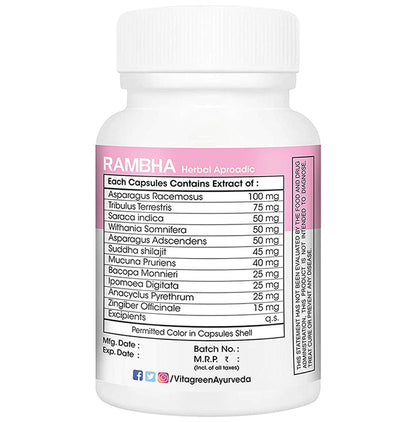 Vitagreen Rambha Action for Women Capsule