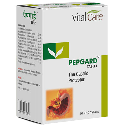 Vital Care Pepgard Tablet - Classic Derma