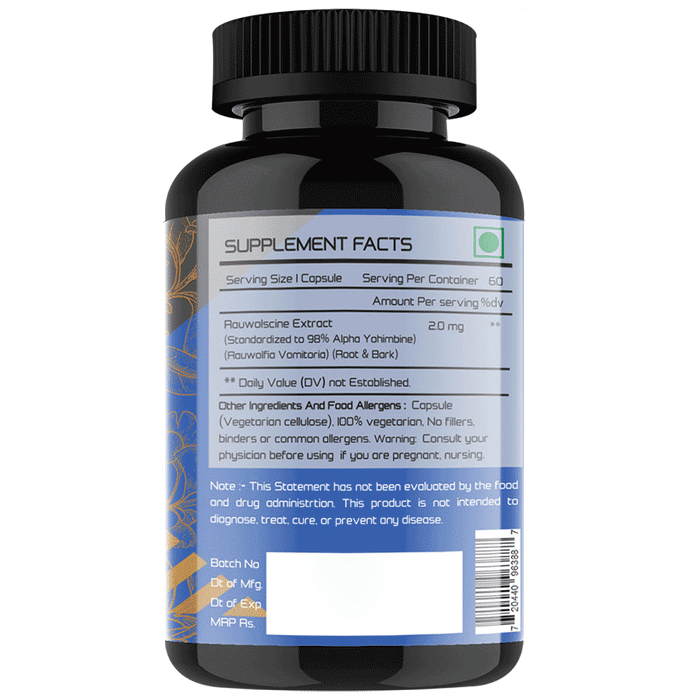 Vitaminhaat Alpha Yohimbine Xtend-Series 2.0mg Capsule