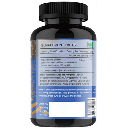 Vitaminhaat Alpha Yohimbine Xtend-Series 2.0mg Capsule