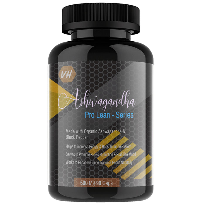 Vitaminhaat Ashwagandha Extract 10% HPLC 500mg Capsule - Classic Derma