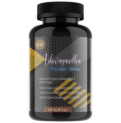 Vitaminhaat Ashwagandha Extract 10% HPLC 500mg Capsule - Classic Derma