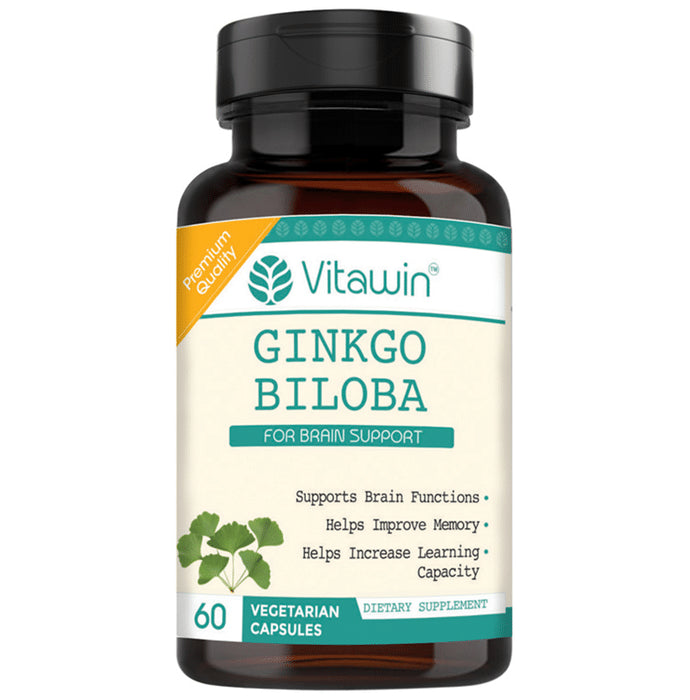 Vitawin Ginkgo Biloba 500mg Vegetarian Capsule - Classic Derma