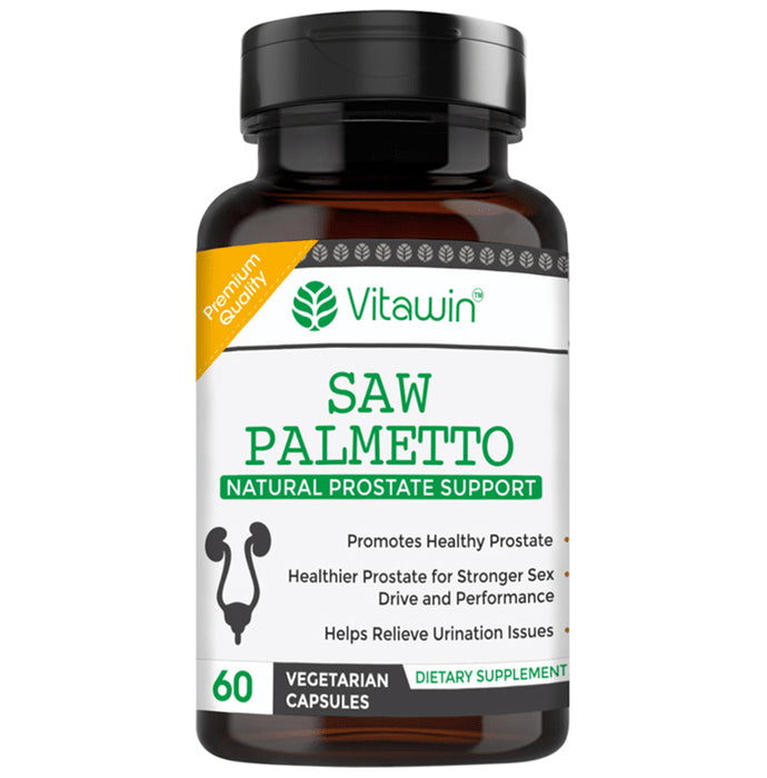 Vitawin Saw Palmetto Vegetarian Capsule - Classic Derma