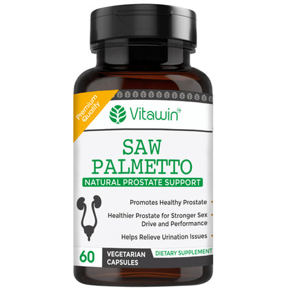 Vitawin Saw Palmetto Vegetarian Capsule - Classic Derma