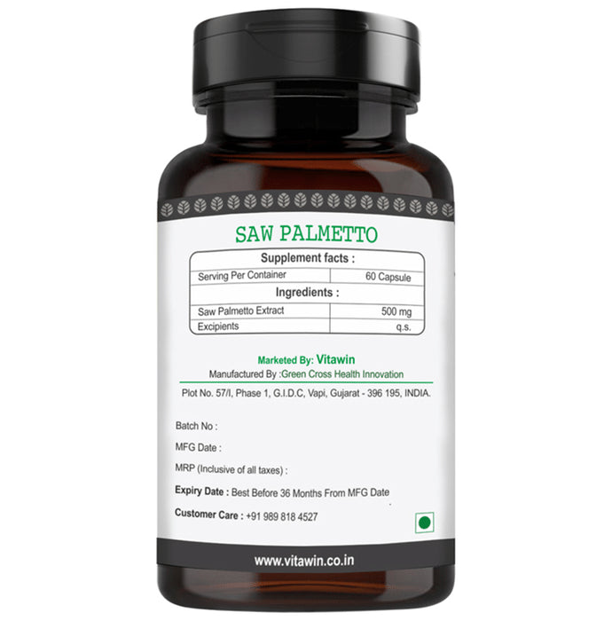 Vitawin Saw Palmetto Vegetarian Capsule