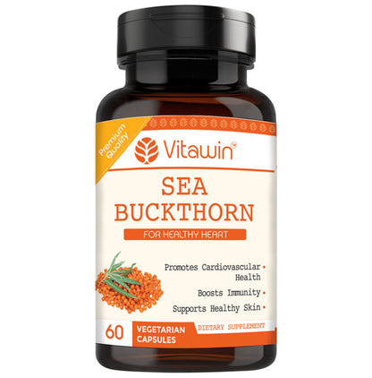 Vitawin Sea Buckthorn 500mg Vegetarian Capsule - Classic Derma