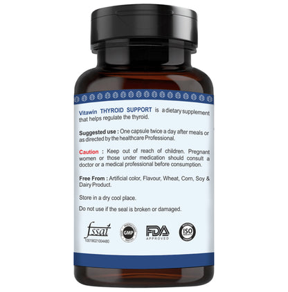 Vitawin Thyroid Support Vegetarian Capsule