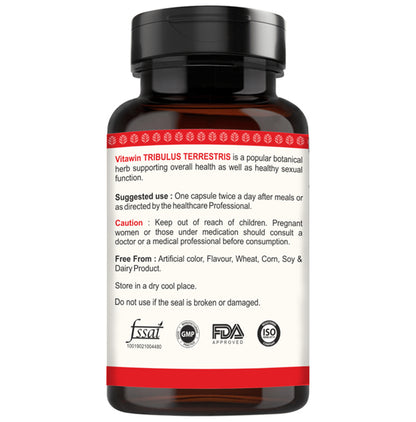 Vitawin Tribulus Terrestris Vegetarian Capsule