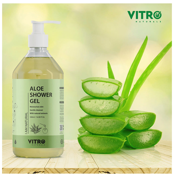 Vitro Naturals Aloe Shower Gel