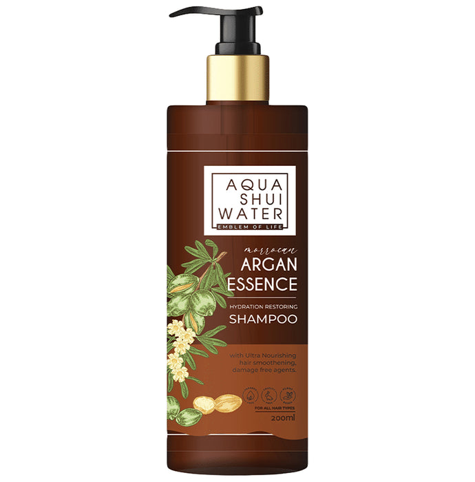 Aqua Shui Water Morrocan Argan Essence Hydration Restoring Shampoo - Classic Derma