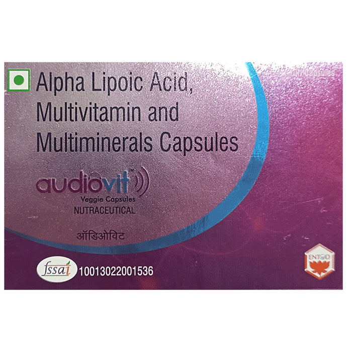 Audiovit Soft Gelatin Capsule - Classic Derma