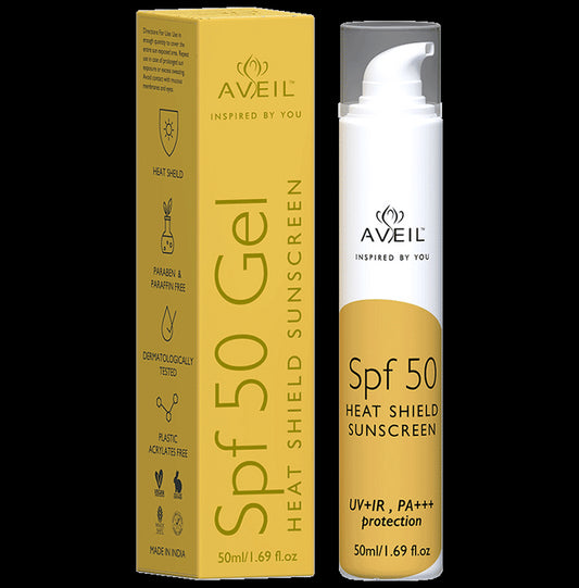 Aveil With Heat Shield Gel SPF 50 - Classic Derma