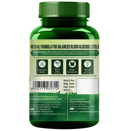Vlado's Himalayan Organics Gluco Balance Vegetarian Tablet | Stabilizes Blood Sugar