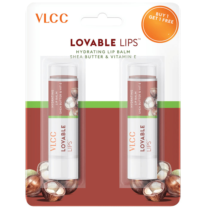 VLCC Hydrating Lip Balm with Shea Butter & Vitamin E - Classic Derma