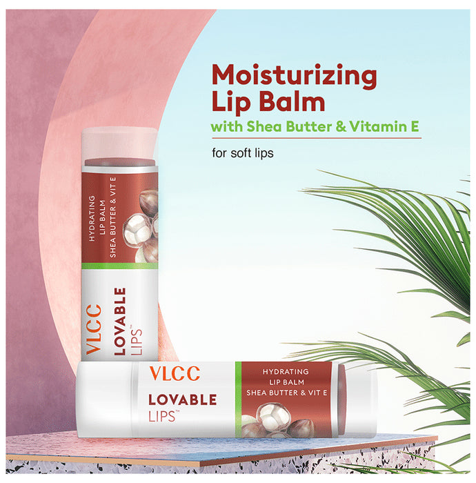 VLCC Hydrating Lip Balm with Shea Butter & Vitamin E