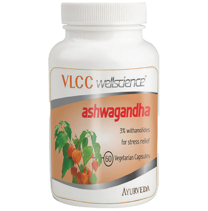 VLCC Wellscience Ashwagandha Vegetarian Capsule - Classic Derma