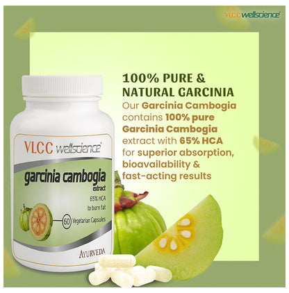 VLCC Wellscience Garcinia Cambogia Extract Vegetarian Capsule