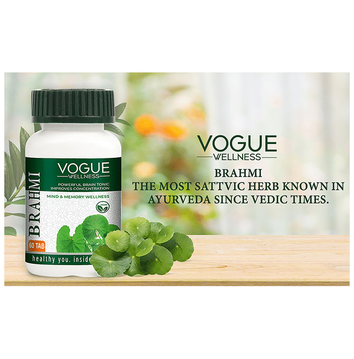 Buy Vogue Wellness Brahmi Tablet Online | Classic Derma – Classic Derma-UAE