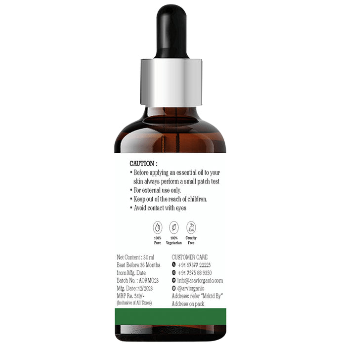 Aravi Organic Rosemary Essential Oil