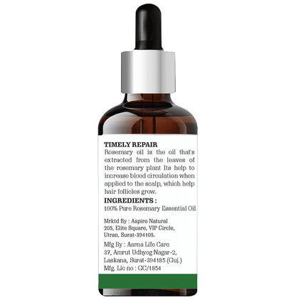 Aravi Organic Rosemary Essential Oil